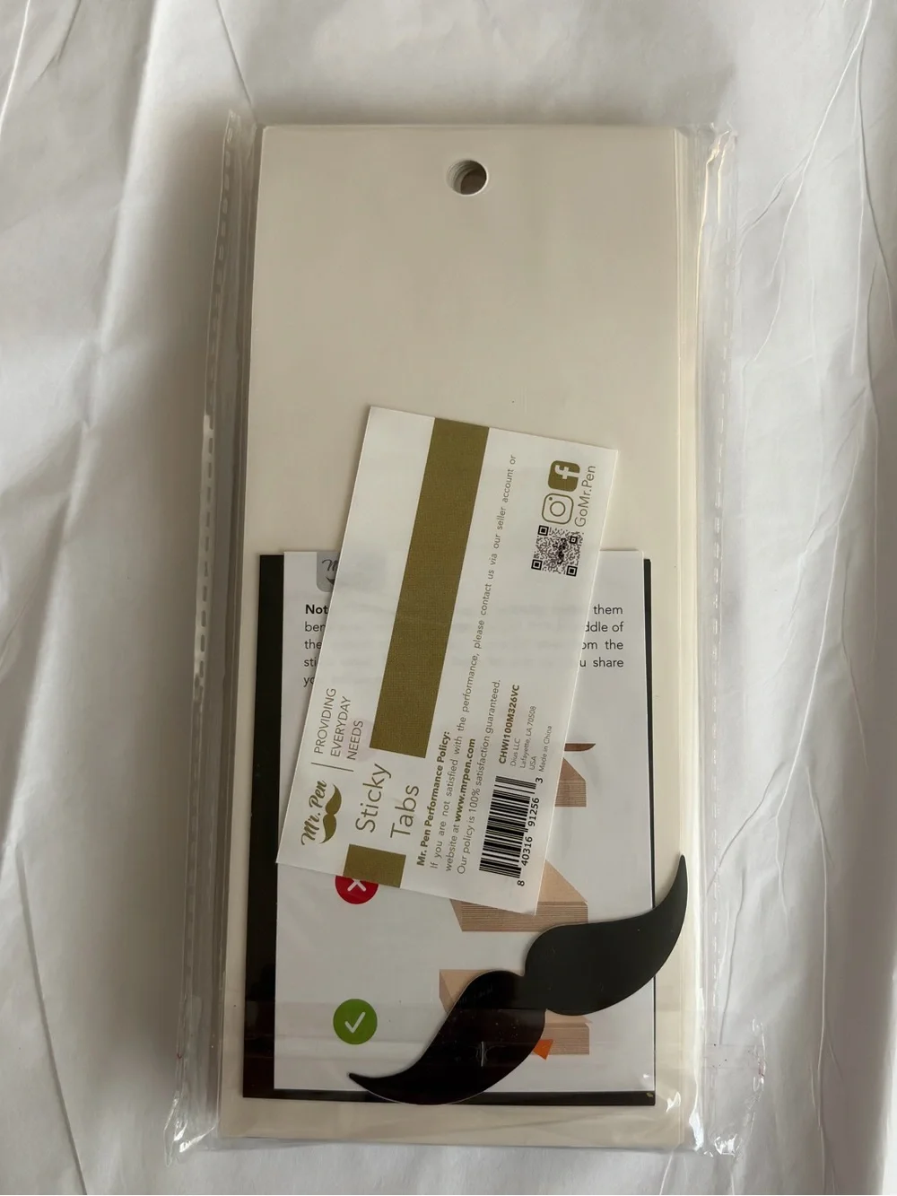 NWT Mr. Pen Sticky Index Tabs